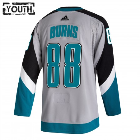 Kinder Eishockey San Jose Sharks Trikot Brent Burns 88 2020-21 Reverse Retro Authentic
